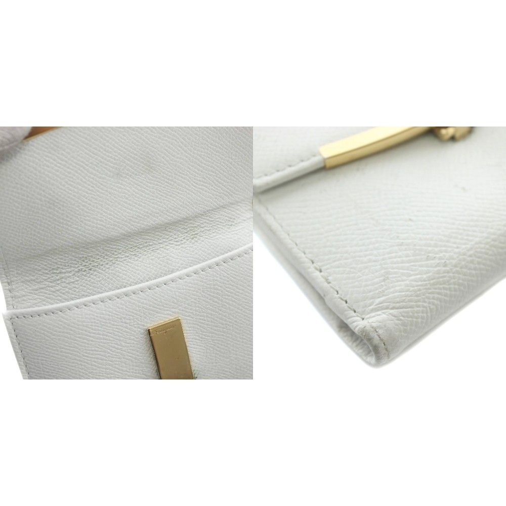 サルヴァトーレフェラガモ Salvatore Ferragamo 財布 二つ折り レザー