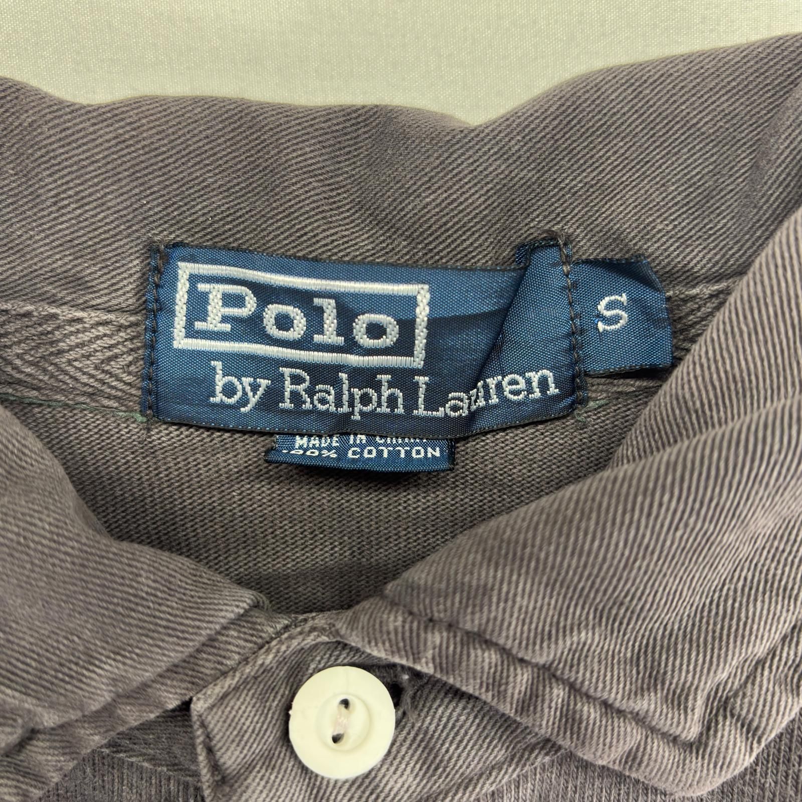 古着 ポロバイラルフローレン Polo by Ralph Lauren ラガーシャツ ワン