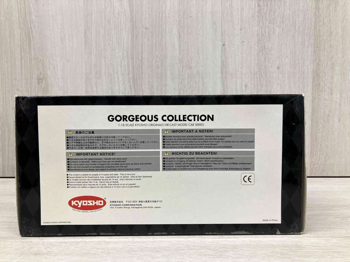  KYOSHO 1 18 LAMBORGHINI JOTA SVR Blue Silver 京商 その他 ミニカー