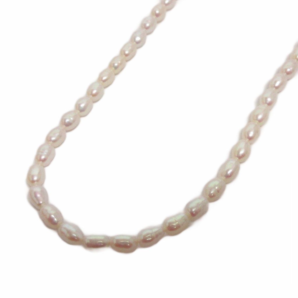 パール ネックレス 5mm玉 真珠 ホワイト アクセサリー - メルカリ