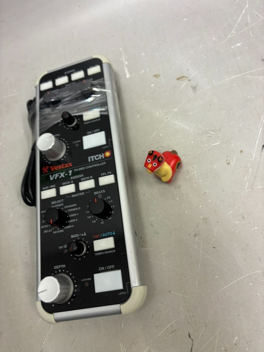 VESTAX VFX-1 DJエフェクトコントローラー 動作品 本体のみ ベスタクス