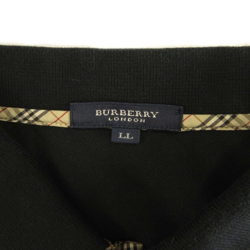 バーバリー ロンドン BURBERRY LONDON ポロシャツ 半袖 ロゴ刺繍