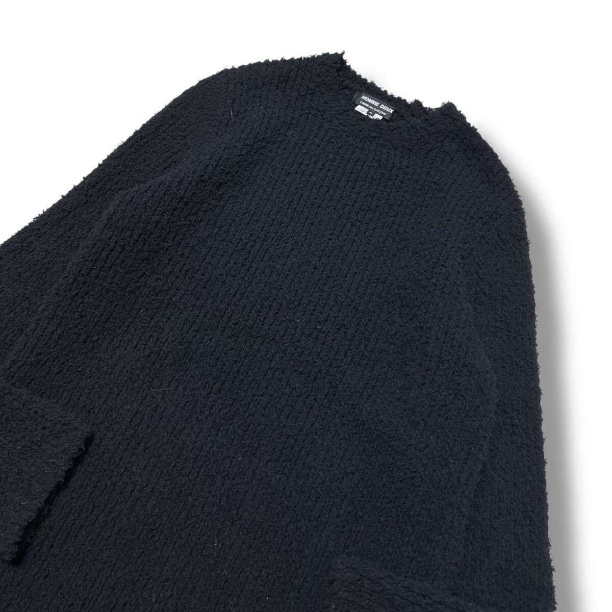 24AW COMME des GARCONS HOMME DEUX ニット ウールエステル天竺ニット