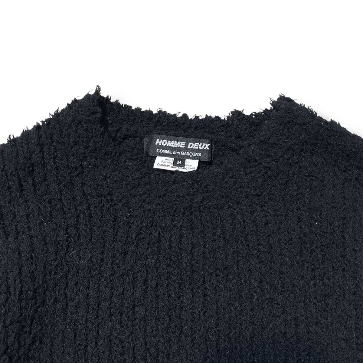comme des garcons homme deux 24aw ニット 24AW COMME des GARCONS HOMME DEUX ニット ウールエステル天竺ニット