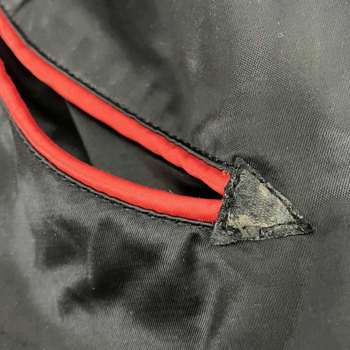 DIESEL ディーゼル スカジャン リバーシブル メンズSサイズ ブラック