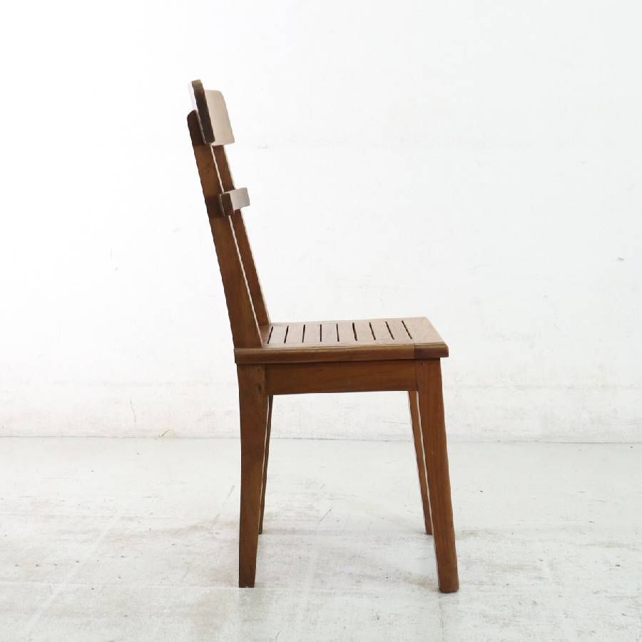 西麻布 HIKKADUWA ヒッカドゥワ チーク無垢 ダイニングチェア