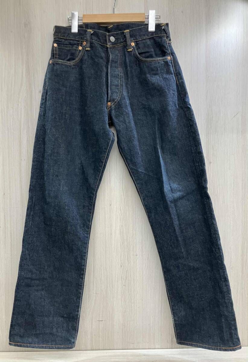 通年 EVISU エヴィス ジーンズ カモメプリント 大黒 黄色 デニム 2000