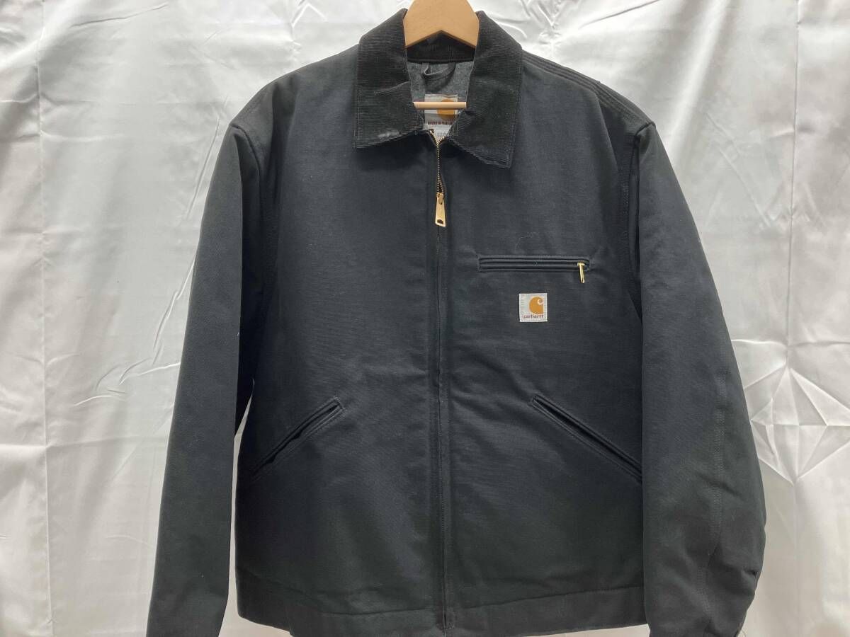 Carhartt J001-BLK デトロイトジャケット USA製 表記サイズL ブラック