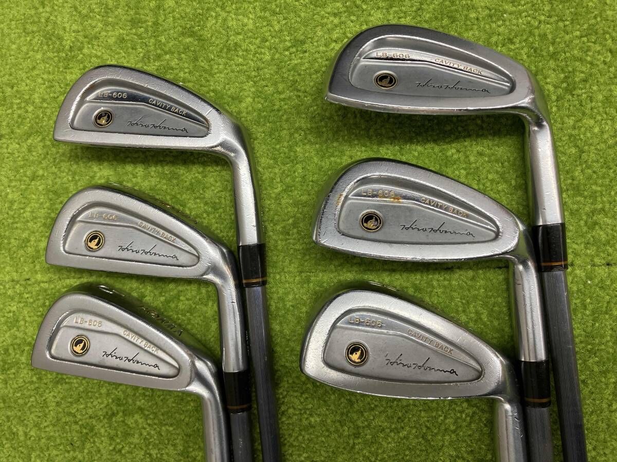HONMA LB-606 アイアン 10本セットCAVITY BACK 星2 楽天市場】【訳あり】本間ゴルフ(ホンマ/HONMA) ヒロホンマ LB-606 NEW