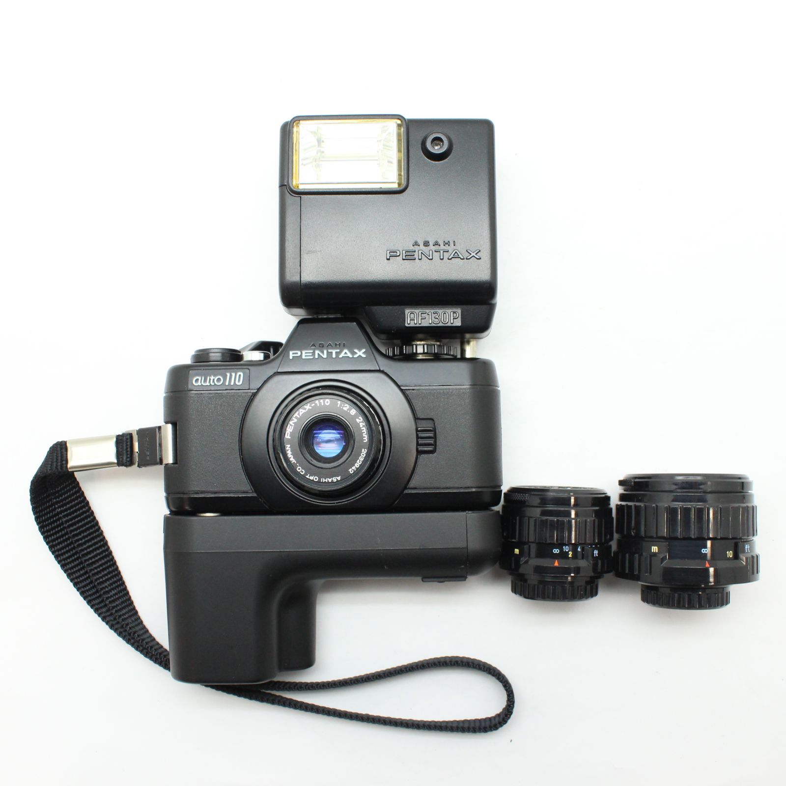 PENTAX auto 110(18mm,24mm,50mm,ストロボ,ワインダーセット) - メルカリ