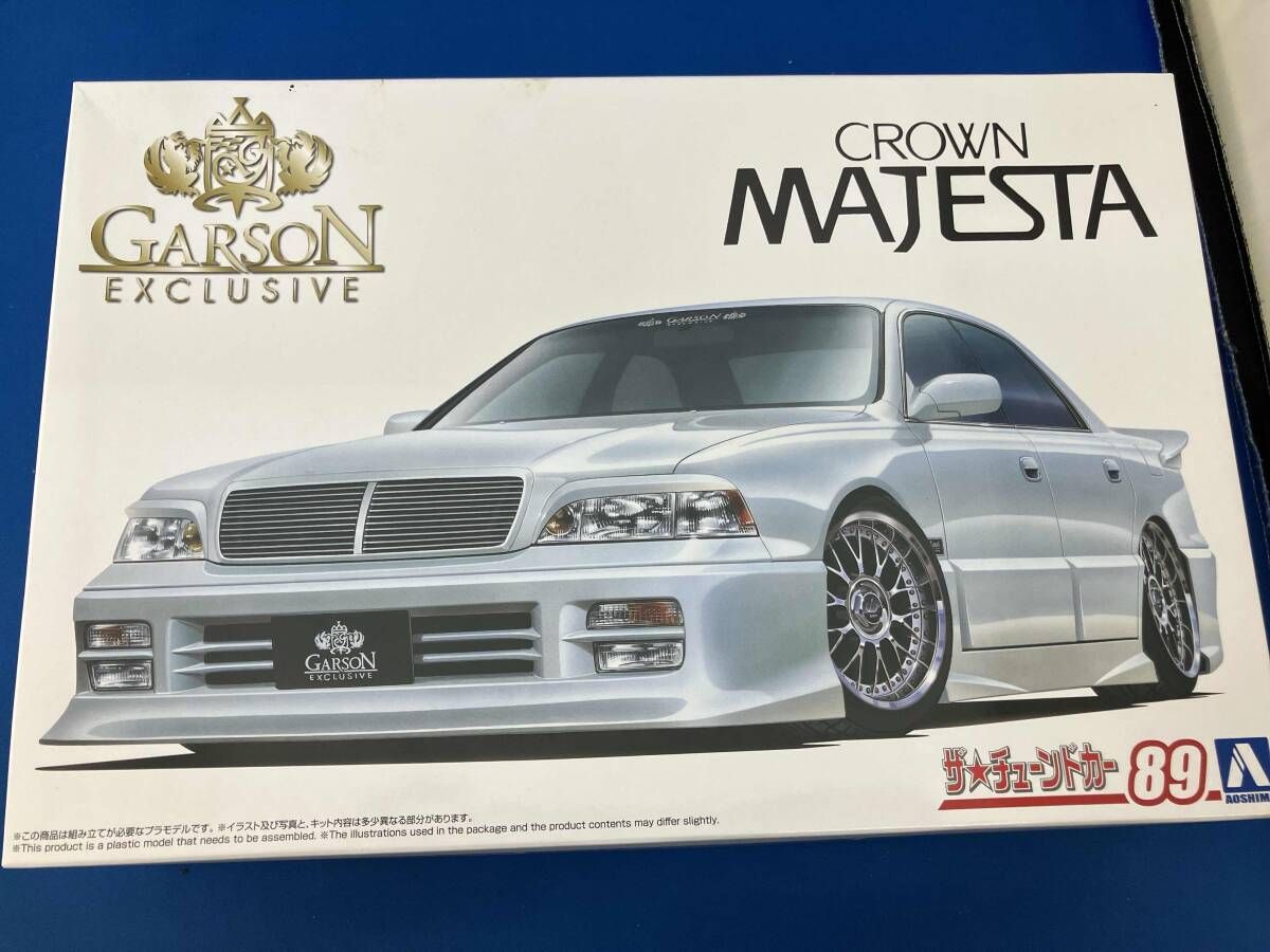 プラモデル アオシマ 1/24 GARSON UZS141 マジェスタ '91(トヨタ) ザ