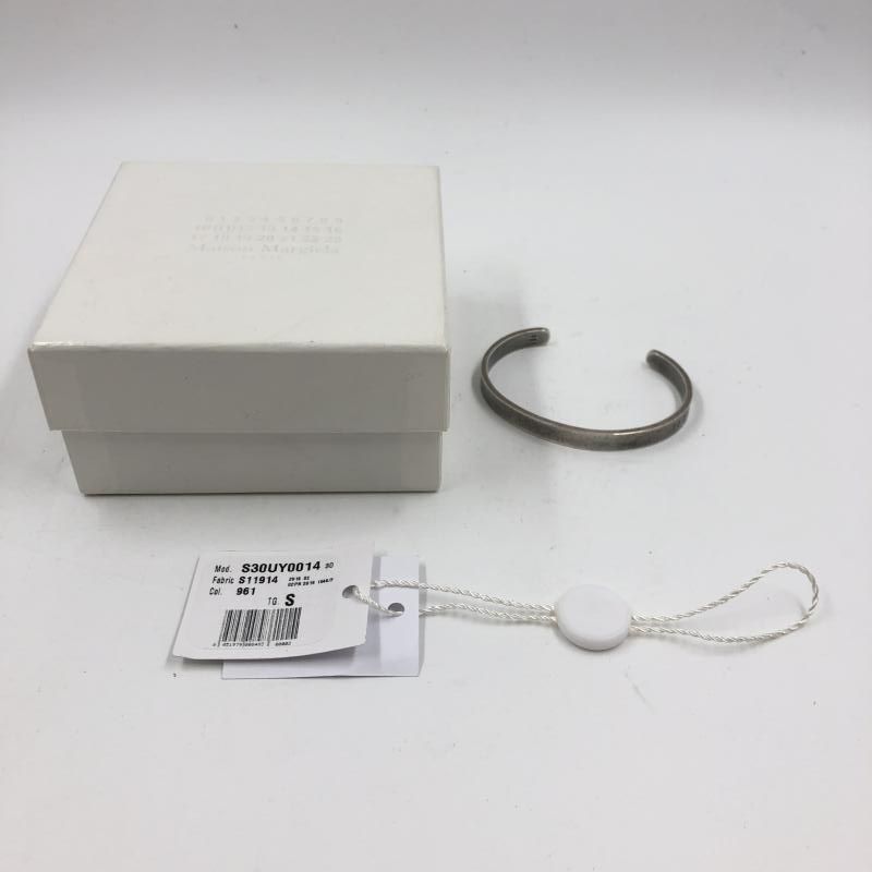 中古】Maison Margiela 20ss NUMBER BRACELET シルバーバングル