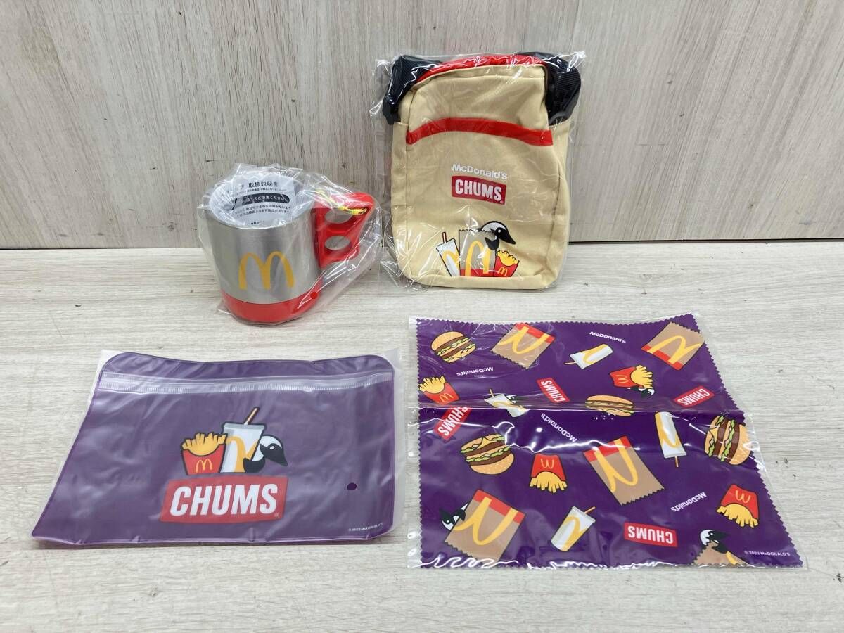 CHUMS マクドナルド グッズ セット まとめ売り - メルカリ