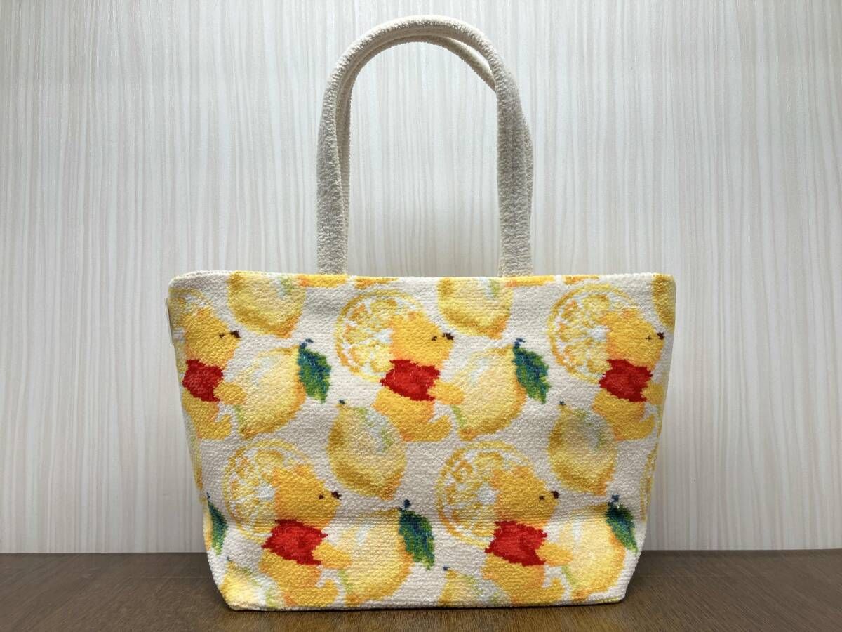 FEILER フェイラー × ディズニー くまのプーさん レモン柄 トート