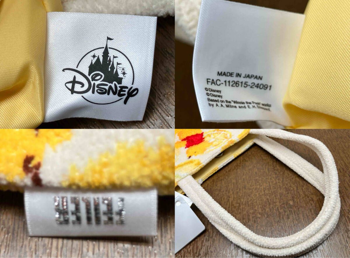 FEILER フェイラー × ディズニー くまのプーさん レモン柄 トート