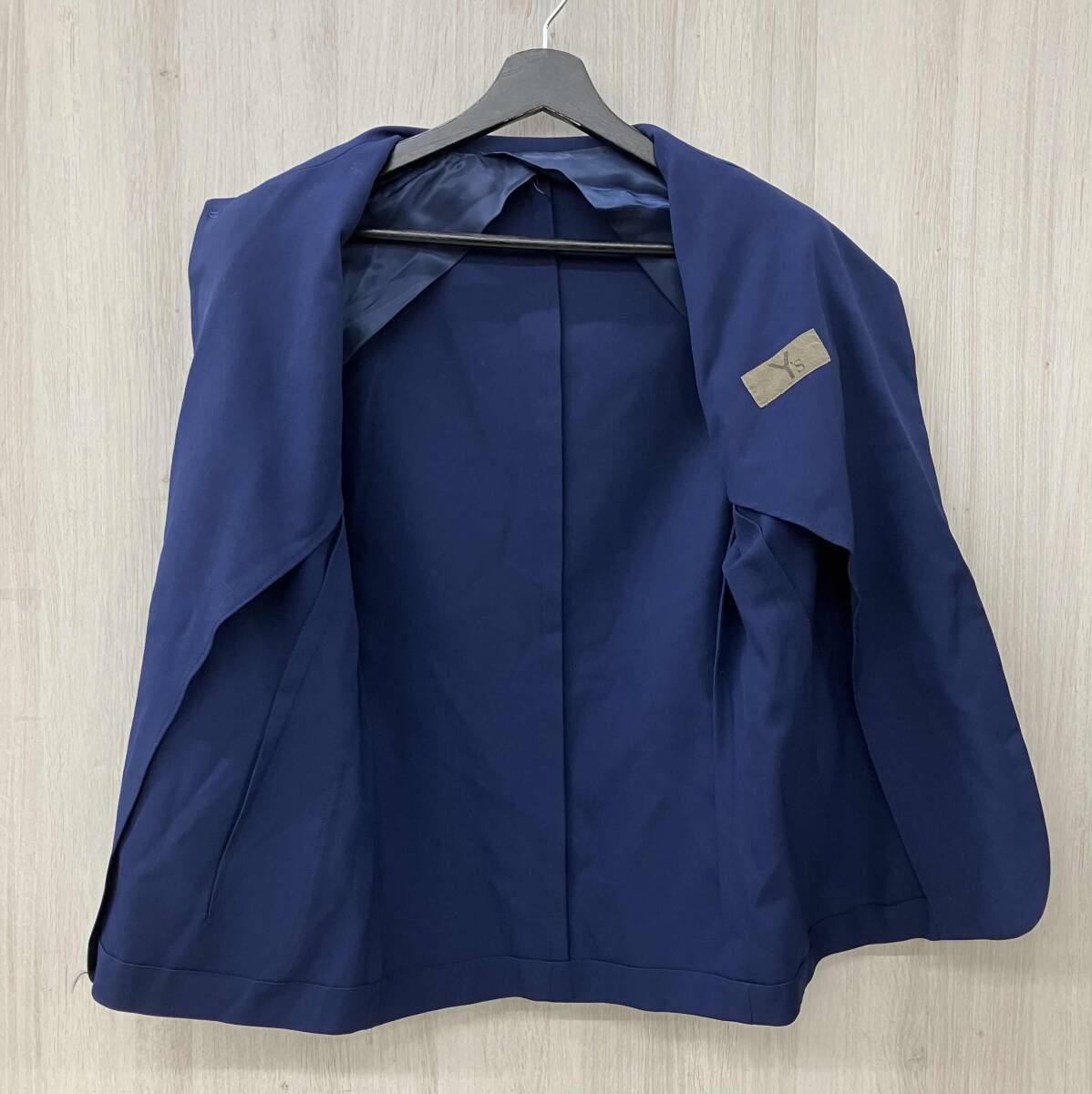 Y’s ワイズ 初期タグ 80s ダブルブレストブレザー コート ウール 日本製 Y's/ワイズ/テーラードジャケット /80s/初期タグ/2Bウールテーラード