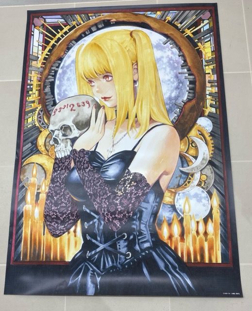 DEATH NOTE B2ポスター 弥海砂 ☆ステッカー付き