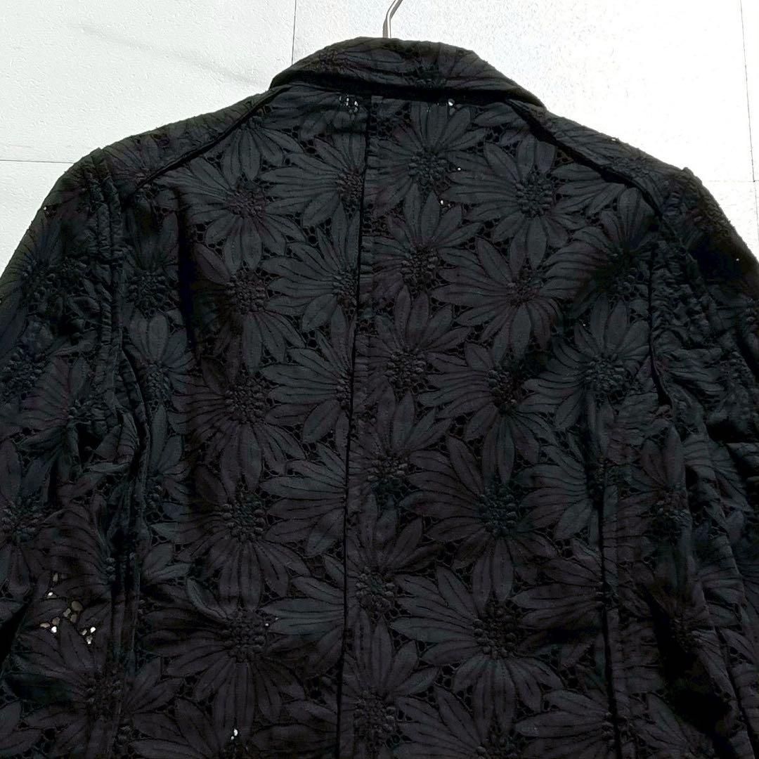 コムデギャルソン ジャケット AD1992 フラワー総柄 アーカイブ 極美品 COMME des GARCONS コムデギャルソン AD1998 レース 花柄 総柄
