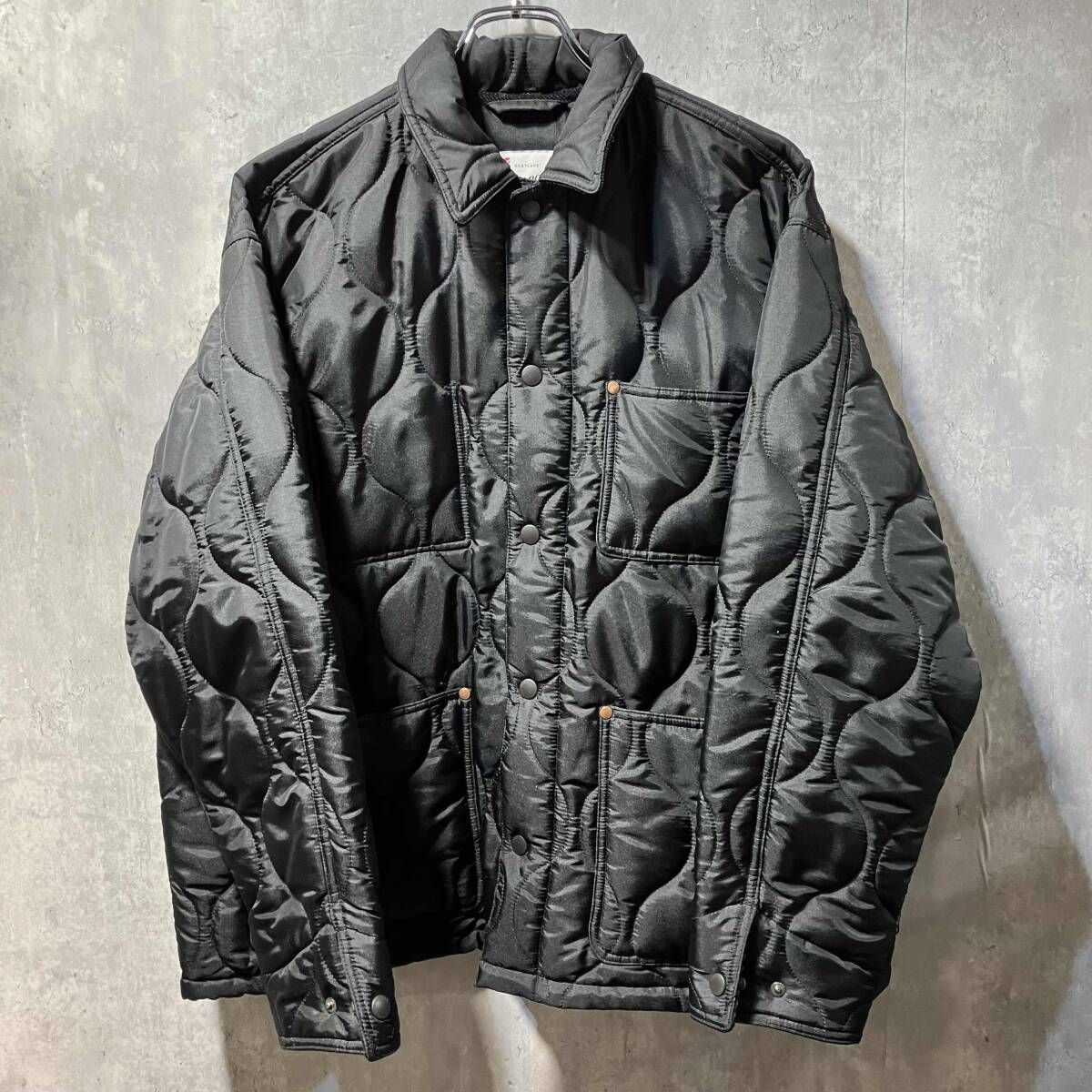Traditional Weatherwear UNIONCOVER 201 QUILT ブラックジャケット 