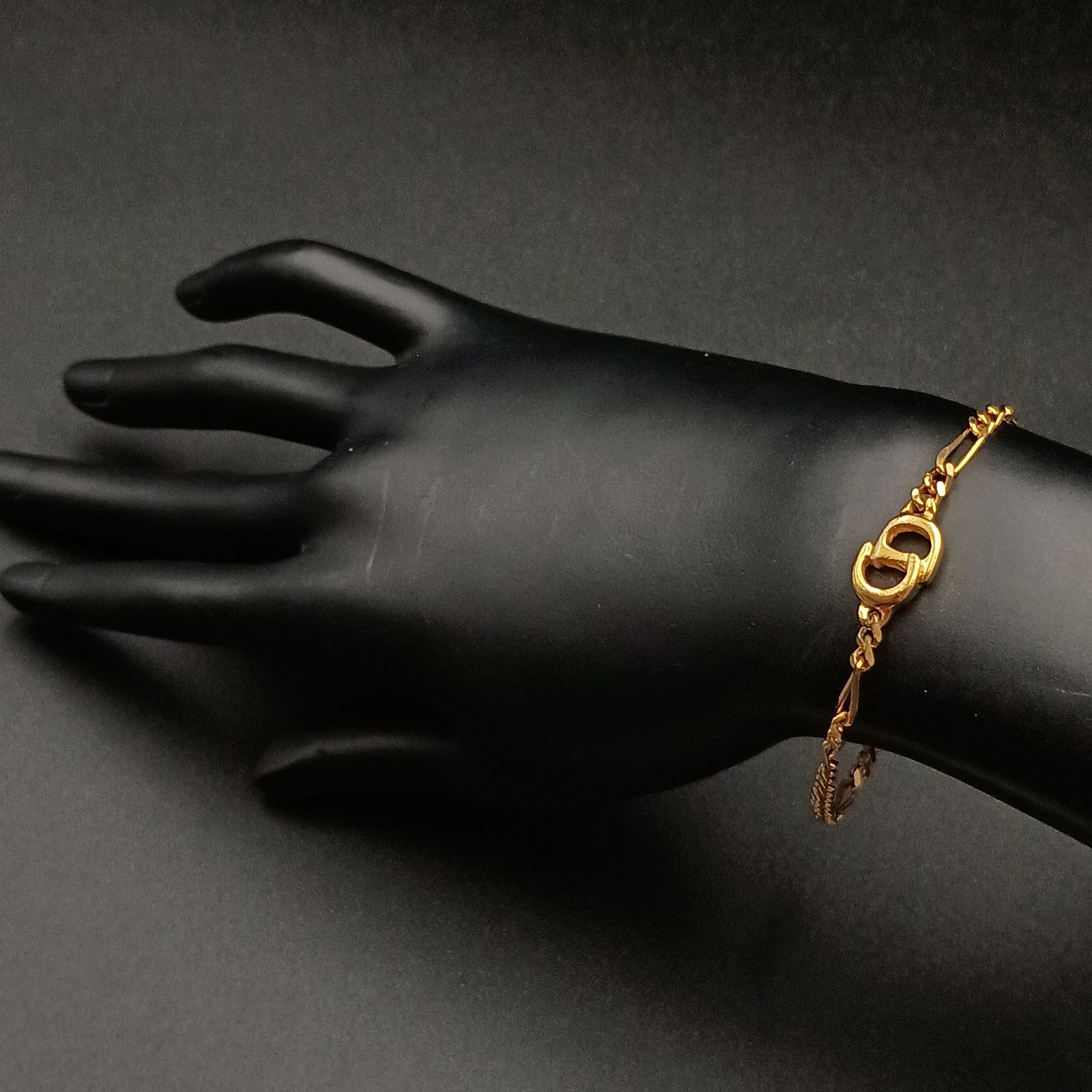 Christian Dior ディオール 喜平チェーン ゴールド ブレスレット
