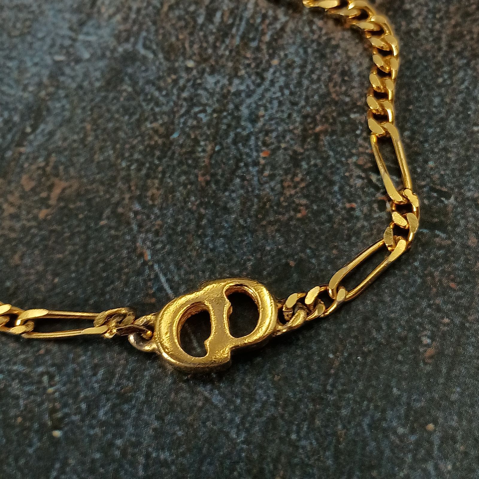 Christian Dior ディオール 喜平チェーン ゴールド ブレスレット