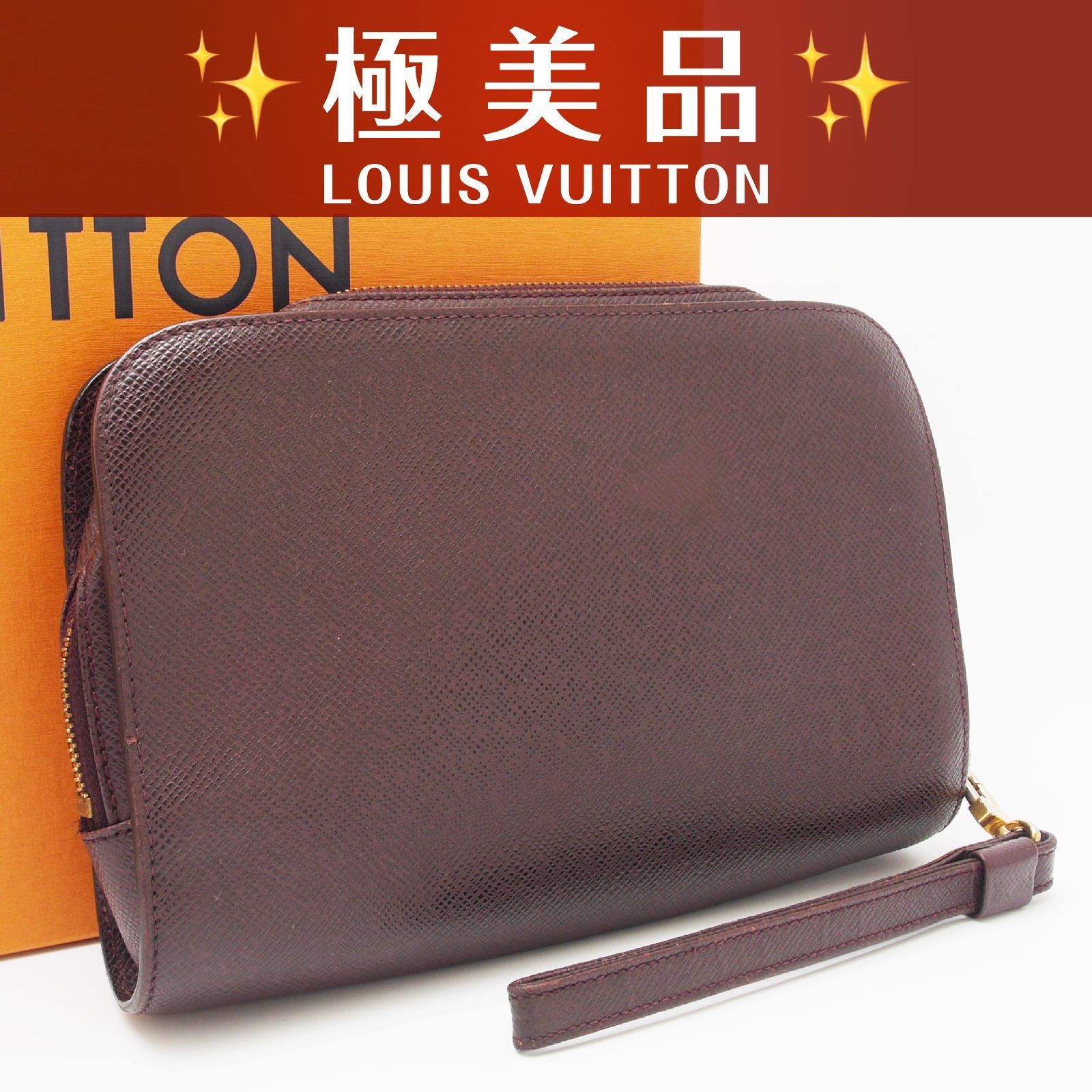 極美品】 ルイヴィトン タイガ バイカル セカンドバッグ クラッチ