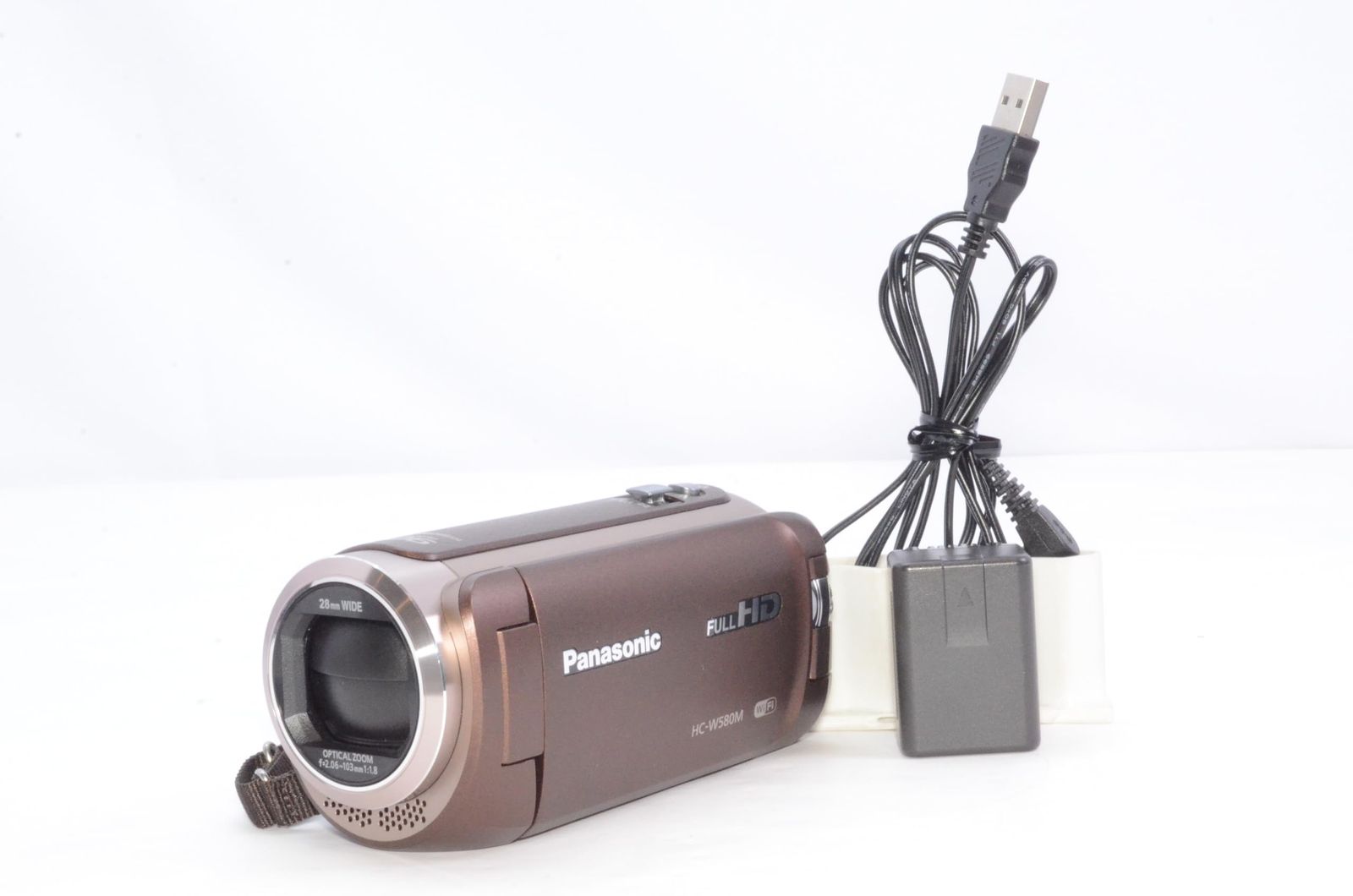 Panasonic HC-W580M ブラウン - メルカリ