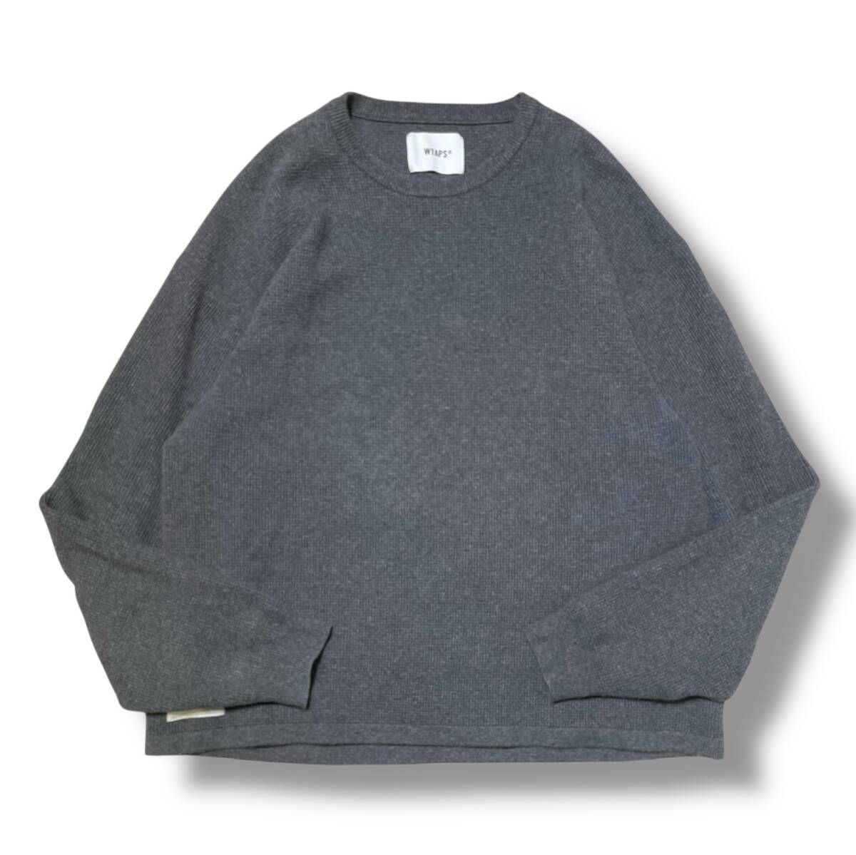 25AW WTAPS スウェット KRS UPR SWEATER NYCO サイズ4 252FZDT-KNM03 