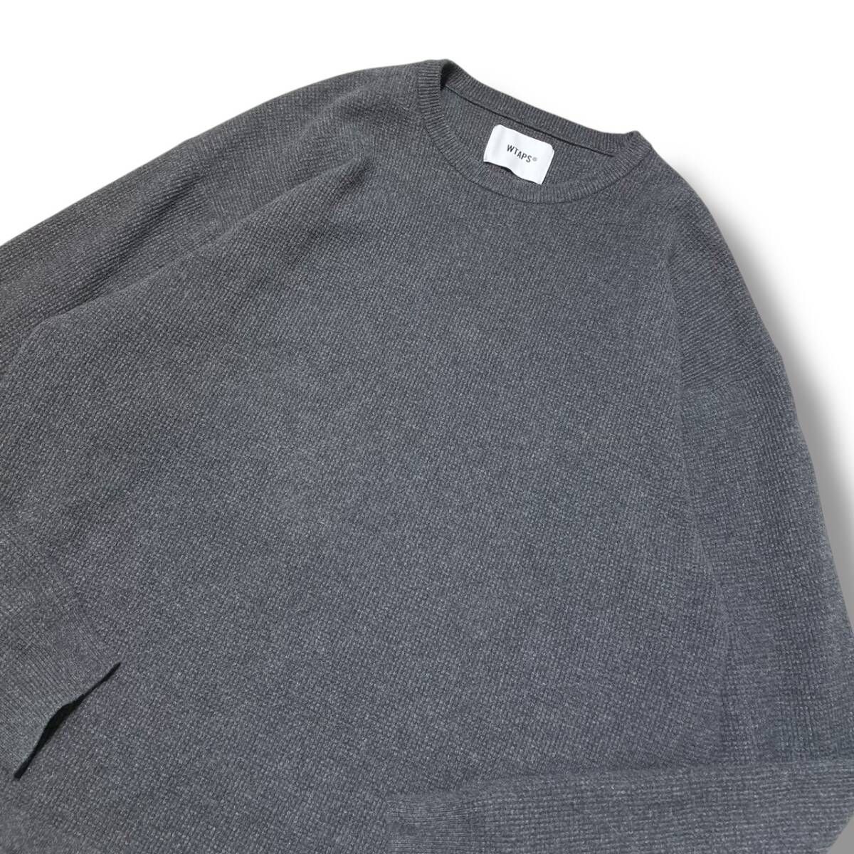 25AW WTAPS スウェット KRS UPR SWEATER NYCO サイズ4 252FZDT-KNM03 