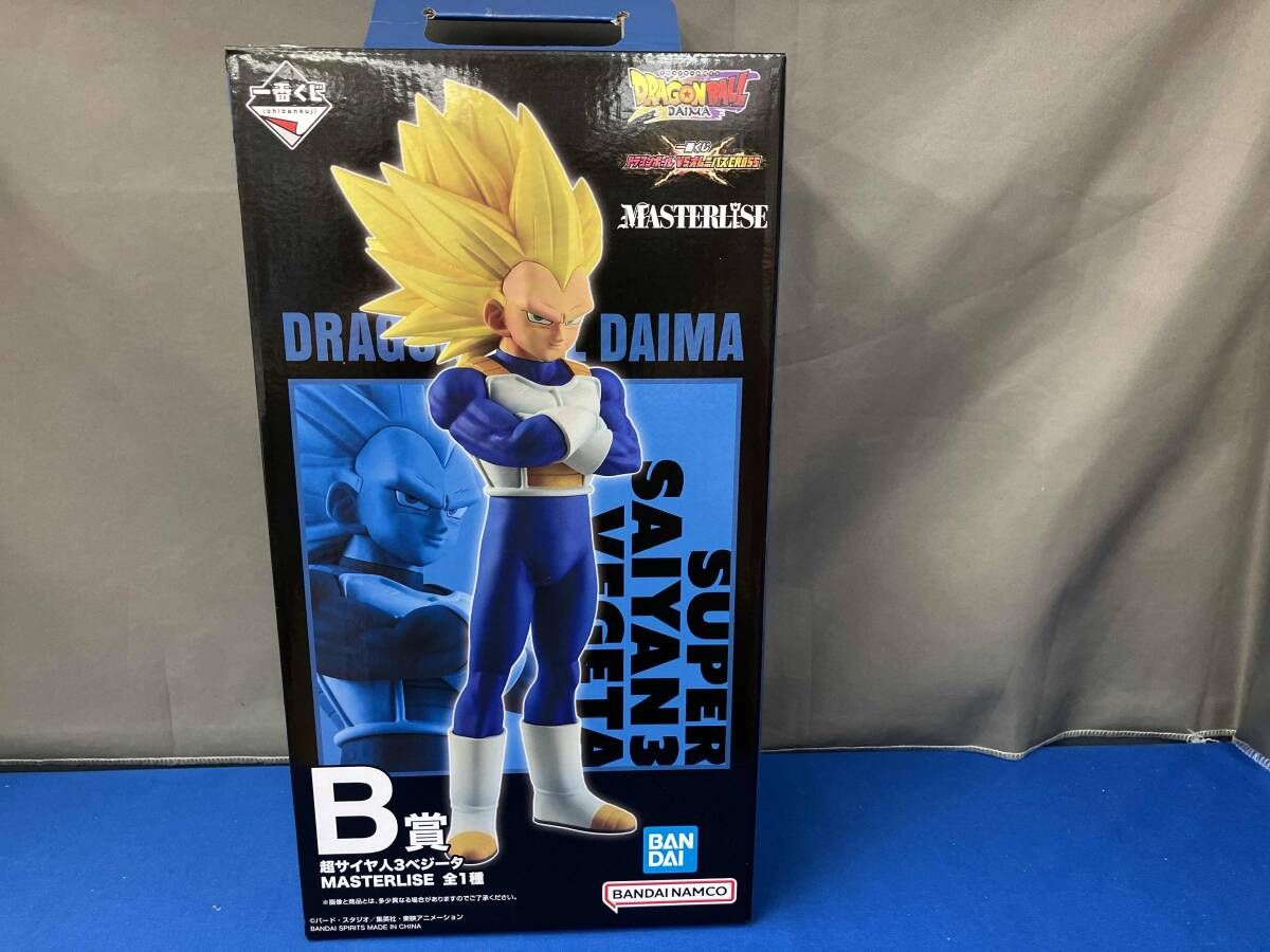 B賞 超サイヤ人3ベジｰタ MASTERLISE 一番くじ ドラゴンボｰル VS