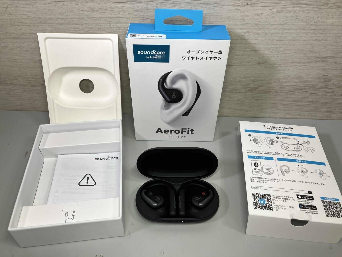 ANKER Soundcore AeroFit A3872N11 イヤホン 【公式通販】