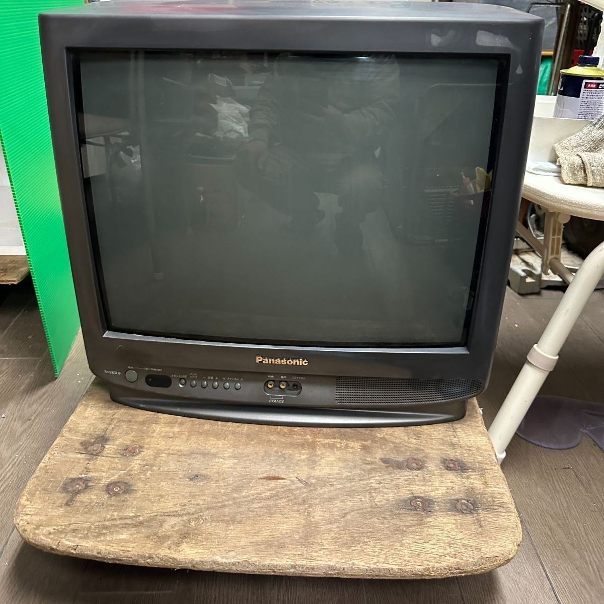 ジャンク品】 【希少・レトロ】パナソニック 21型 ブラウン管テレビ TH
