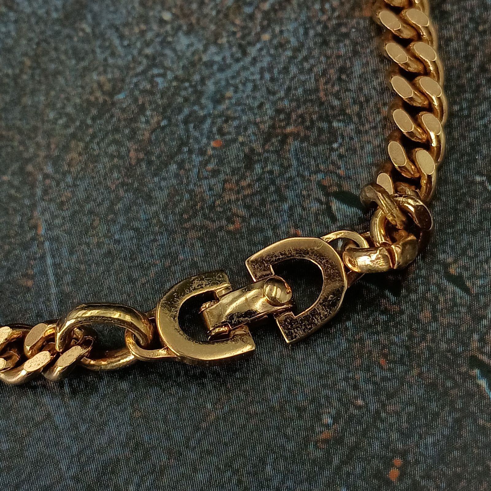 Christian Dior ディオール 喜平チェーン ゴールド ブレスレット