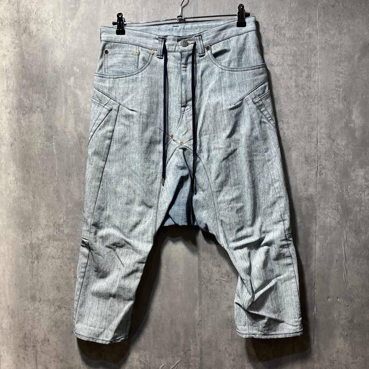 FUMITO GANRYU sarrouel pants コーディング加工サルエルパンツ サイズ