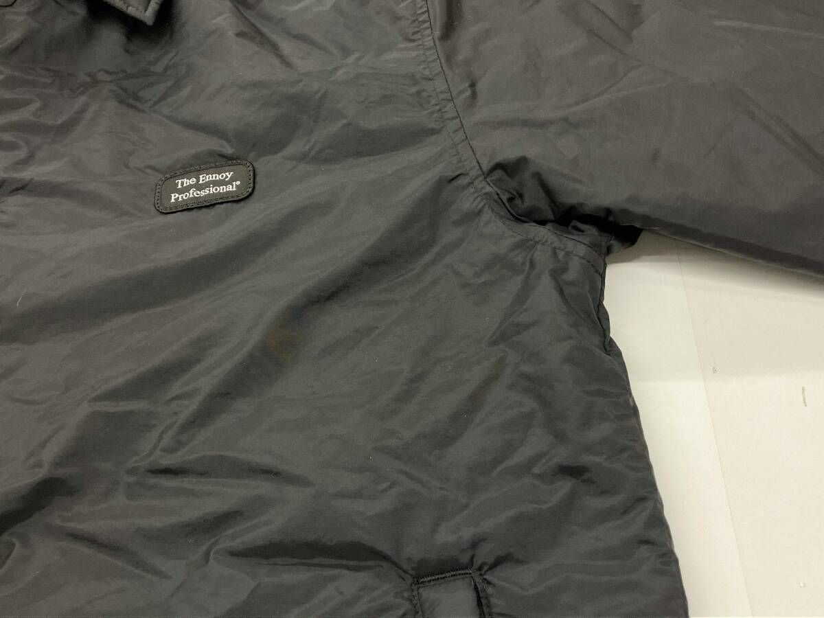 ENNOY PADDED NYLON COACH JACKET エンノイ コーチジャケット ナイロン 