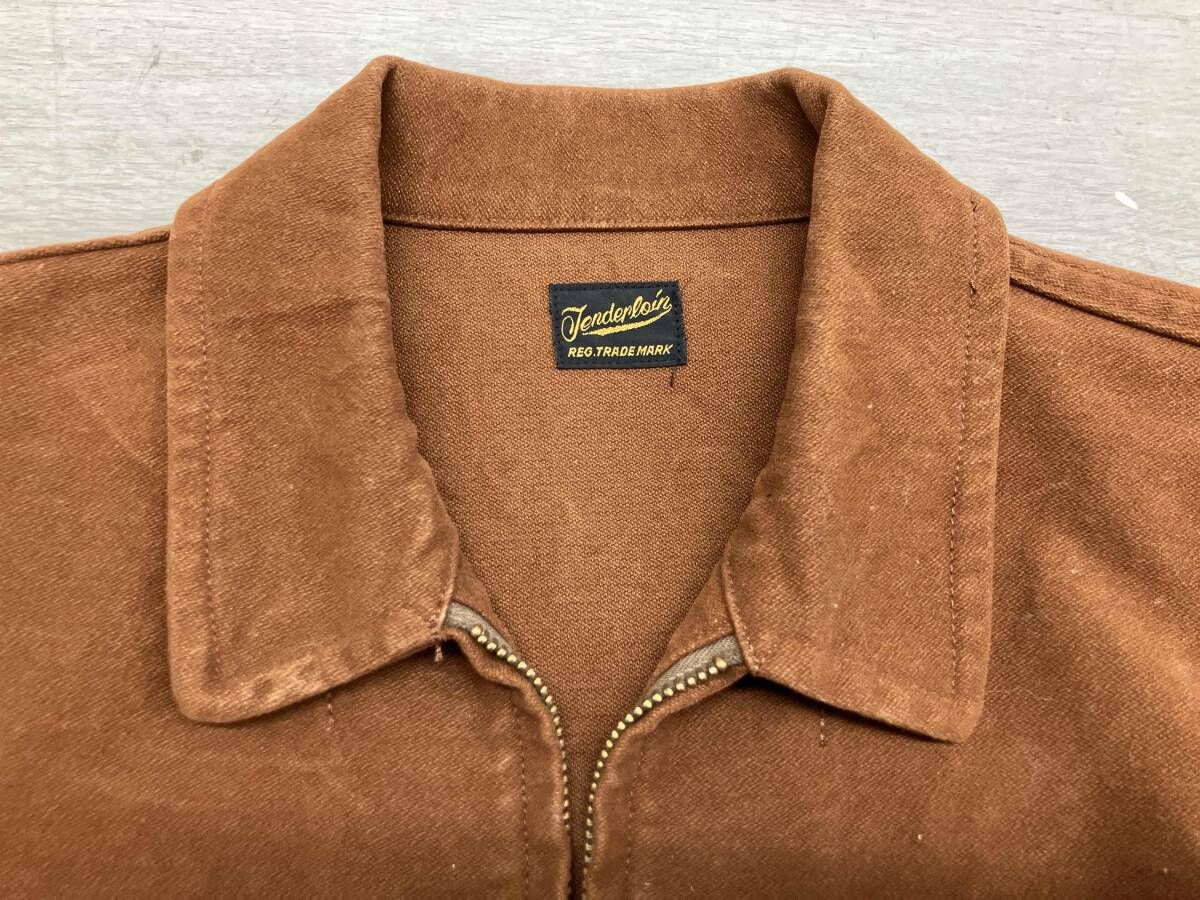 ジャケット・アウター T-2 TENDERLOINS 冬 TENDERLOIN テンダーロイン T-MOLESKIN ZIP JKT モールスキン