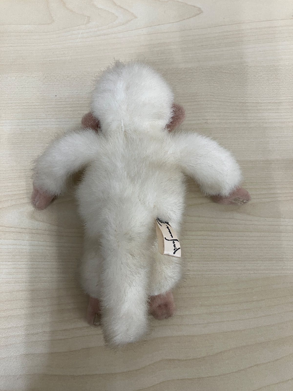 P/ぬいぐるみ モンスイユ さる 白色 - メルカリ