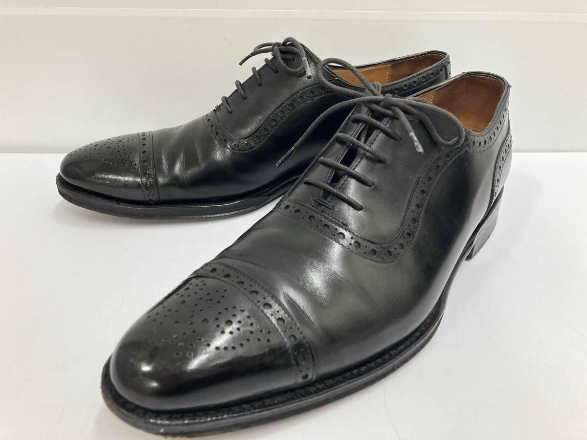 Jalan Sriwijaya ジャランスリウァヤ ウィングチップ ブラック サイズ9