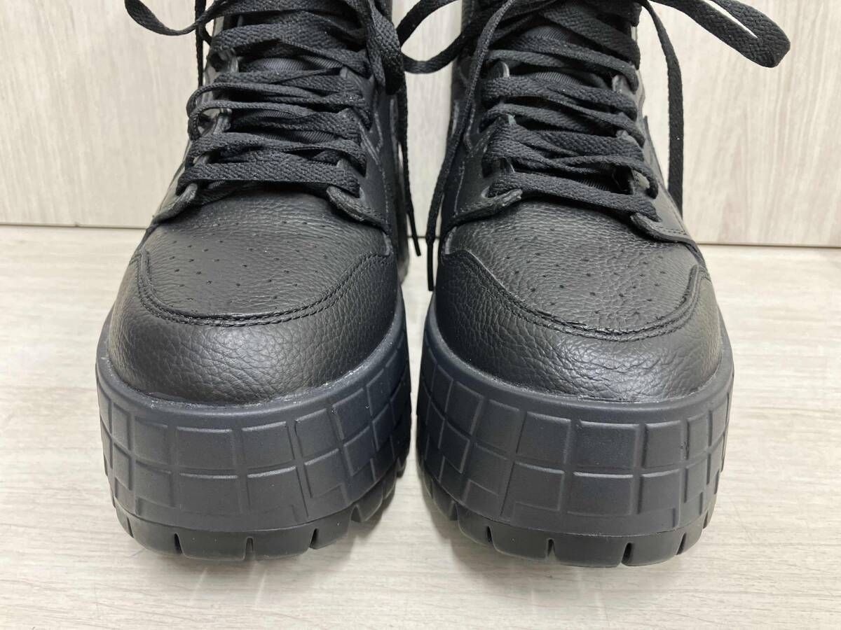 NIKE AIR JORDAN 1 ブルックリン ウィメンズ ブーツ27cm ブラック 