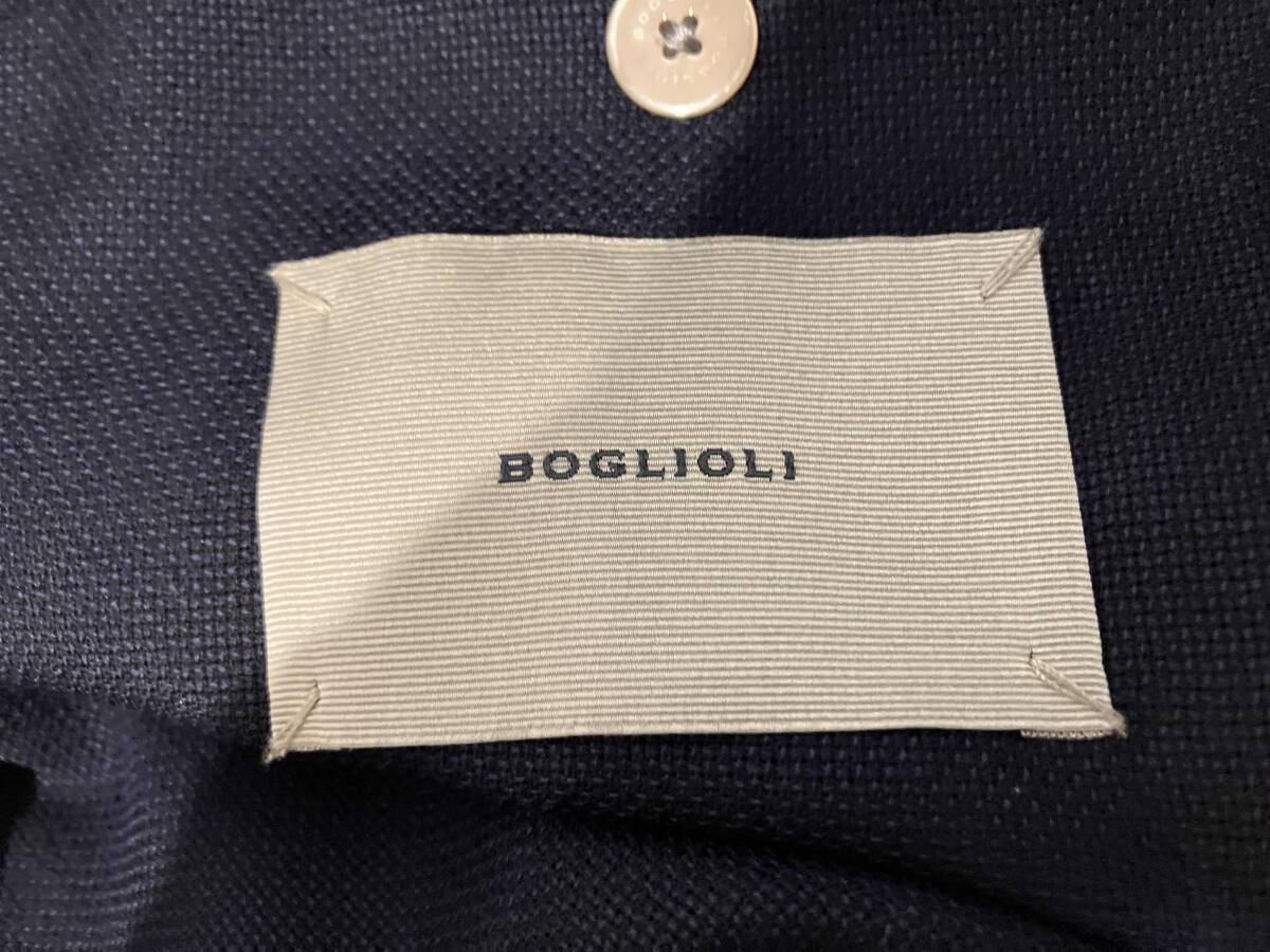 BOGLIOLI ボリオリ テーラードジャケット ネイビー - メルカリ