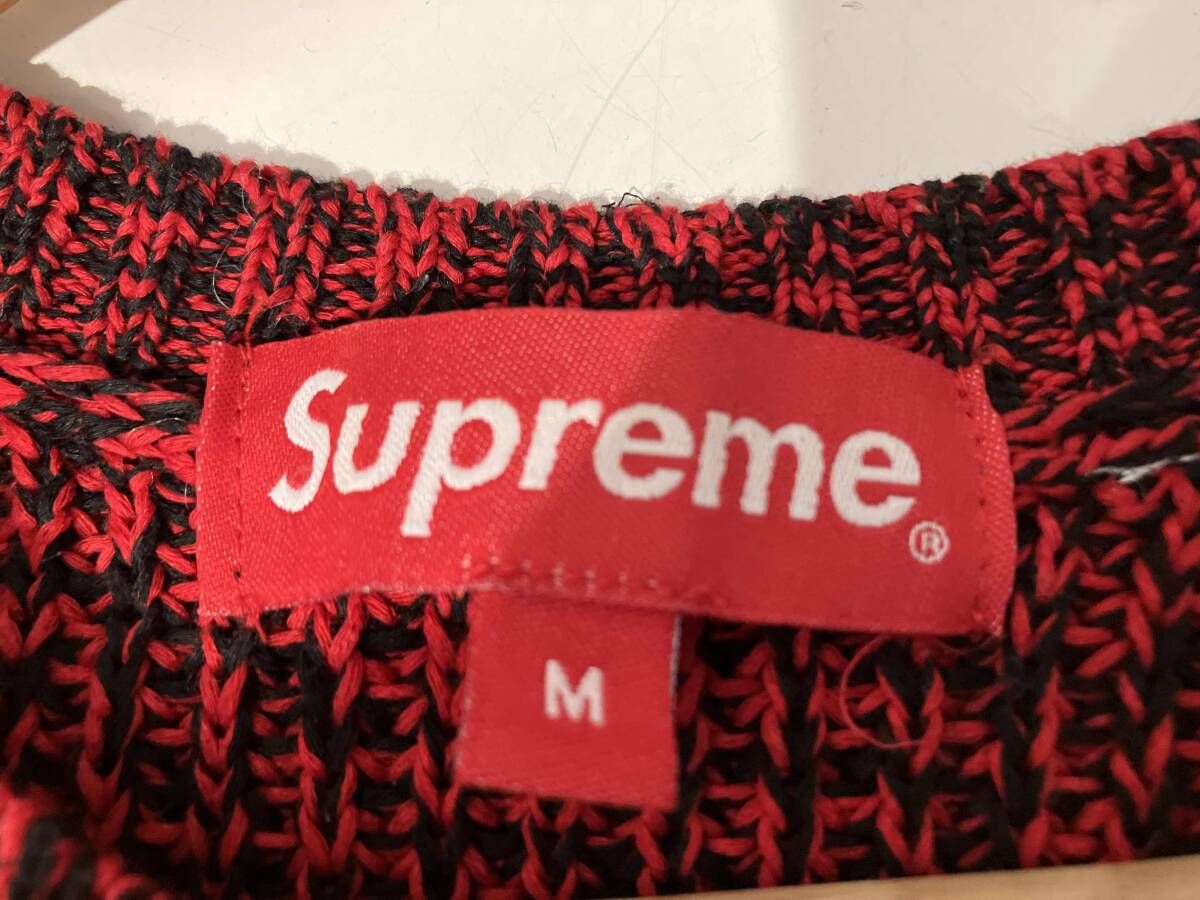 supreme 21AW/Melange Rib Knit Sweater/ニット シュプリーム メランジ