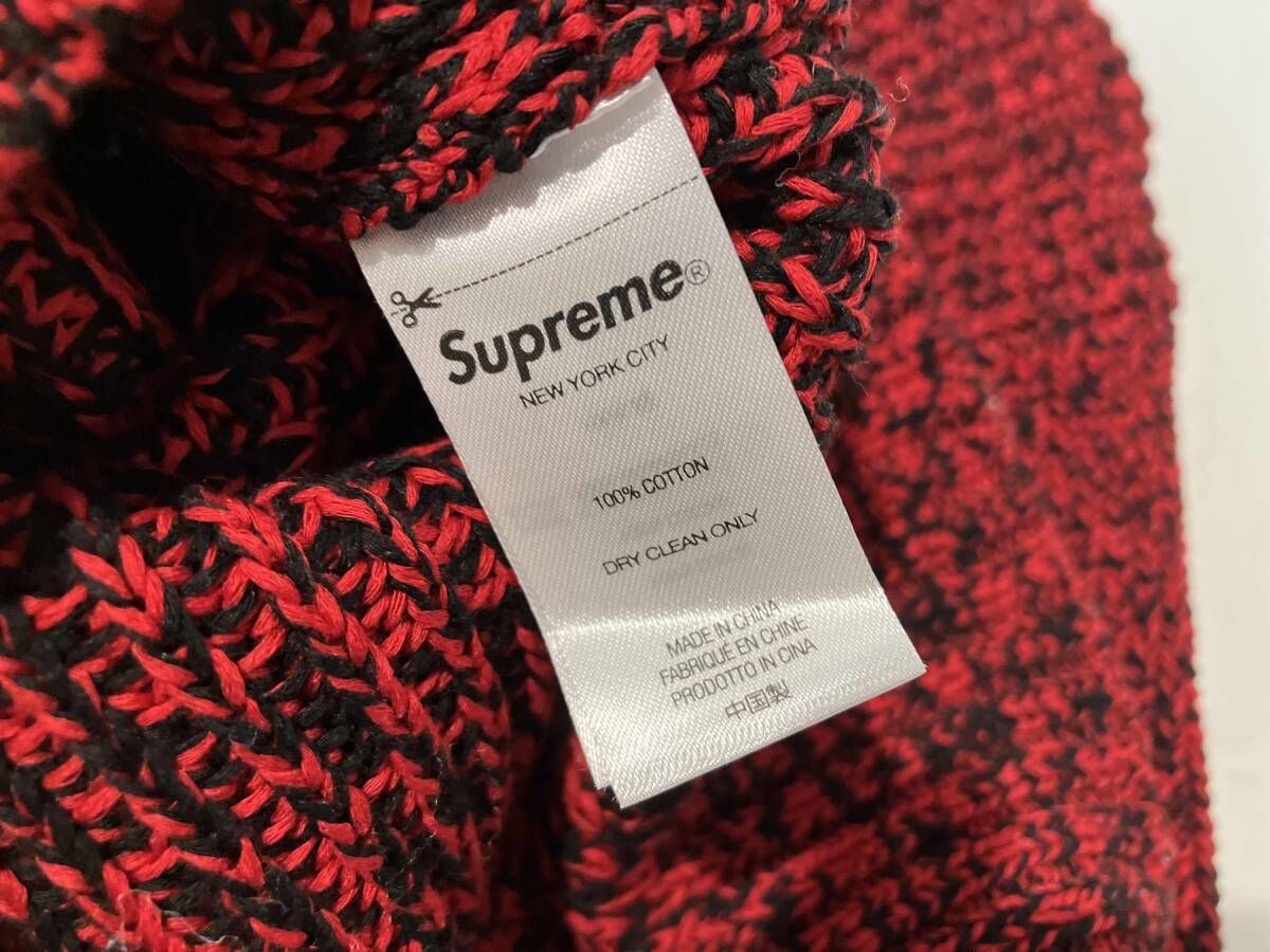 supreme 21AW/Melange Rib Knit Sweater/ニット シュプリーム メランジ