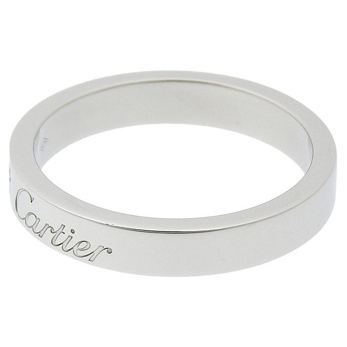 CARTIER カルティエ C ドゥ カルティエ 1P ダイヤ ウェディング リング