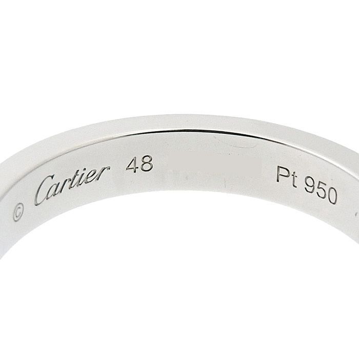 CARTIER カルティエ C ドゥ カルティエ 1P ダイヤ ウェディング リング