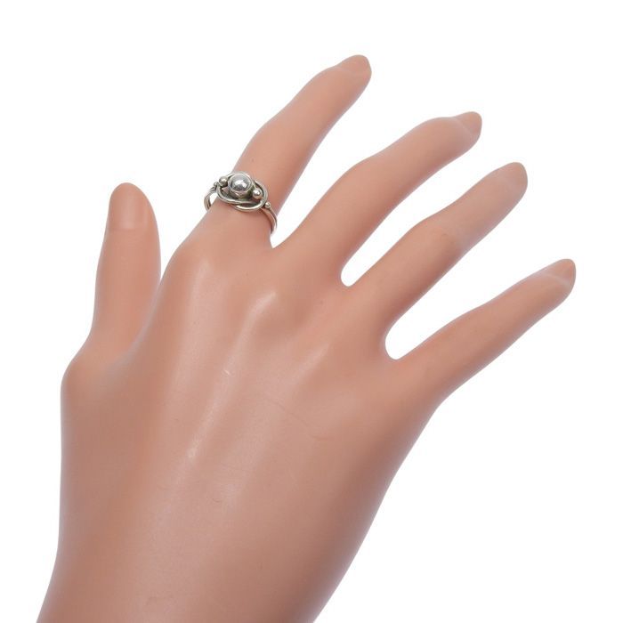 GEORG JENSEN ジョージジェンセン デザイン シルバー リング 5 SV925