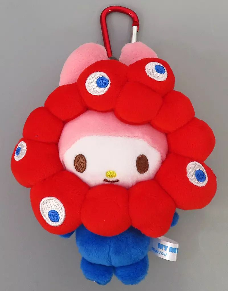 中古】キーホルダー マイメロディ ミャクミャクなりきりぬいぐるみBC