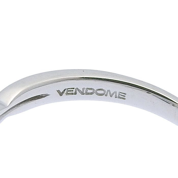 VENDOME プラチナリング pt950 9号 #9 VENDOME ヴァンドーム デザイン ダイヤ リング Pt950 プラチナ