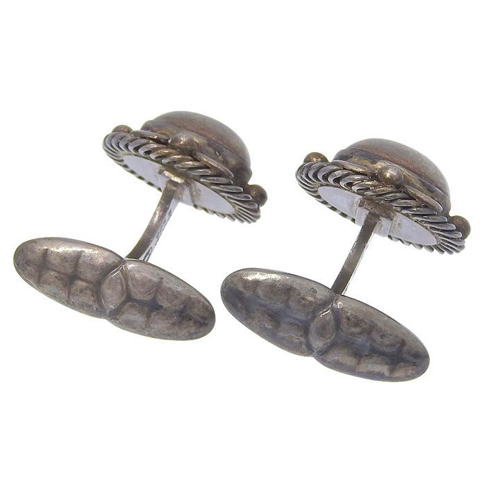 GEORG JENSEN ジョージジェンセン デザイン ヘマタイト カフス 17