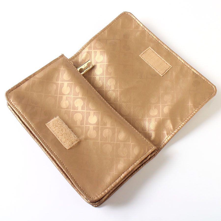 MNL25025 美品 GHERARDINI ゲラルディーニ ソフティ 財布 ポーチ 軽量 