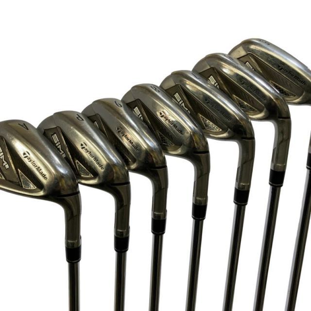 中古】 テーラーメイド SIM2 MAX 8S アイアンセット IR KBS MAX MT85